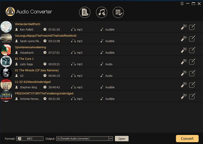 tuneskit drm audio converter