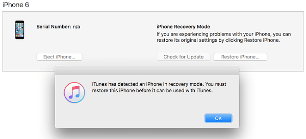 unlock iphone with itunes restore