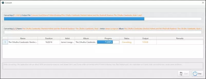 convert aax audiobook to mp3